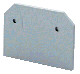 SPRING LOADED TERMINAL BLOCKS END PLATE 6mm sq EPUSC